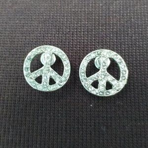 Peace Sign Earrings